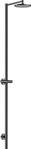 Axor Starck Nature Duschs&auml;ule mit Kopfbrause - Polished Black Chrome - 12671330