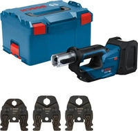 Bosch Professional Akku-Presswerkzeug GPT 18V-19 Ohne Akku mit Pressbacken-Kit...