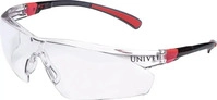 Univet Schutzbrille 506 UP schwarz rot