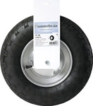 Haemmerlin Luftrad mit Metallfelge und Kugellager und Achse 400 x 100 mm - 309032801