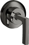Axor Citterio Absperrventil Unterputz mit Hebelgriff - Polished Black Chrome -