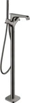 Axor Citterio E Wannenthermostat Bodenmontage - Polished Black Chrome - 36416330