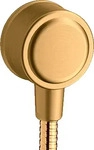 Axor Montreux Wandanschluss mit R&uuml;ckflussverhinderer - Brushed Gold Optic - 16884250