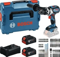 Bosch Professional Akku-Schlagbohrschrauber GSB 18V-110 C mit 2x Akku 5 Ah &...