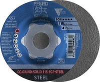 Pferd Schleifscheibe CC-Grind Solid SGP STEEL 180 mm - 64187180