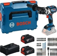 Bosch Professional Akku-Bohrschrauber GSR 18V-110 C mit 2x Akku 5 Ah & Bit-Set - in