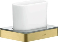 Axor Universal abgerundet Zahnputzbecher - Brushed Brass - 42834950