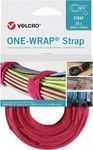 Velcro Klettkabelbinder One Wrap Strap 20 x 200 mm, rot, 25 St&uuml;ck -...