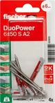 Fischer D&uuml;bel DuoPower 6 x 50 S A2 K (4) - (VPE: 5 St&uuml;ck)