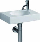Geberit Preciosa II Handwaschbecken 400 mm x 280 mm ohne &Uuml;berlauf 273240...