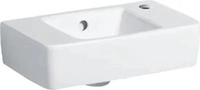 Geberit Renova Compact Handwaschbecken 400 mm x 250 mm mit Hahnloch rechts mit