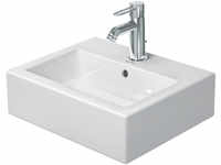 Duravit Vero Handwaschbecken 1 Hahnloch ohne Überlauf 450 x 350 mm - Weiß...
