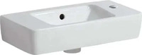Geberit Renova Compact Handwaschbecken 500 mm x 250 mm Hahnloch rechts - Wei&szlig;...