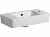 Keramag / Geberit Renova Compact Handwaschbecken 500 mm x 250 mm Hahnloch rechts -