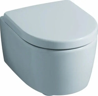 Geberit iCon Tiefsp&uuml;l-WC 4,5/6l wandh&auml;ngend sp&uuml;lrandlos - Wei&szlig; Alpin KeraTect -