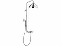 Axor Showers / Front Showerpipe mit Thermostat und Kopfbrause 240 1jet - Chrom -