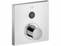 Axor ShowerSelect Thermostat eckig für 1 Verbraucher Unterputz - Chrom - 36714000
