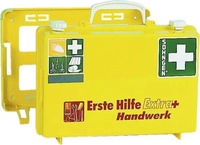 S&ouml;hngen Erste-Hilfe-Koffer Extra+ Handwerk DIN 13157 gelb - 0371096