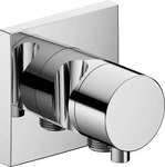 Keuco IXMO 2-Wege Ab-u. Umstellventil mit Schlauchanschluss und Brausehalter eckig