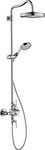Axor Montreux Showerpipe mit Thermostat und Kopfbrause 240 1jet - Chrom -...