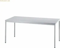 Hammerbacher Tisch 160 x 80 lichtgrau - VS16/5
