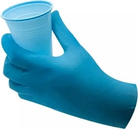 Ampri Einweghandschuhe Nitril, BLUE ECO PLUS, puderfrei, Gr&ouml;&szlig;e S - 01198-S (100