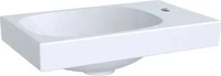 Geberit Acanto Handwaschbecken mit Hahnloch rechts ohne &Uuml;berlauf 400 mm x 250...