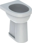 Geberit Renova Comfort Stand-WC Abgang vertikal H&ouml;he 490 mm - Wei&szlig; - 218521000