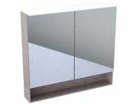 Geberit Acanto Spiegelschrank 2 Türen mit Beleuchtung 900 mm x 215 mm x 830 mm