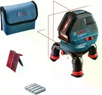 Bosch Professional Linienlaser GLL 3-50 mit L-BOXX-Einlage & Schutztasche -