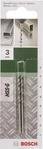 Bosch Zubeh&ouml;r Metallbohrer HSS-G, DIN 338, 3 x 61 mm - 2er Pack - 2609255038 (VPE: