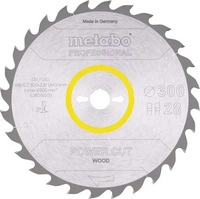 Metabo Kreiss&auml;geblatt "power cut wood - professional", 300 x 30 mm, Z&auml;hnezahl 28,