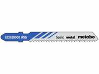 Metabo Stichsägeblätter Metall Serie classic 66 / 1,1-1,5 mm progressiv HSS mit