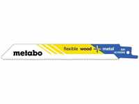Metabo Säbelsägeblätter Holz und Metall Serie flexible 150 x 0,9 mm BiM 1,8-2,6 mm