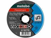Metabo Flexiamant 115 x 2,5 x 22,23 Stahl Trennscheibe gerade Ausführung - 616770000