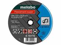 Metabo Flexiamant super 230 x 2,5 x 22,23 Stahl Trennscheibe gerade Ausführung -