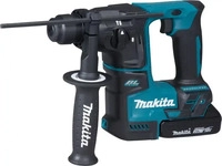 Makita Akku-Bohrhammer 18V, DHR171RAJ, 17 mm, SDS-PLUS, 2 x 2 Ah Li-Ion in MAKPAC 3