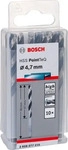 Bosch Zubeh&ouml;r HSS PointTeQ (DIN 338) Metallspiralbohrer - 4,7 mm - 10er-Pack -
