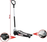 KS Tools ULTIMATEline Hydraulischer Stahl-Wagenheber 2 t - 161.0367