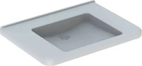 Geberit Renova Comfort Waschtisch ohne Hahnloch ohne &Uuml;berlauf 750 x 550 mm -...