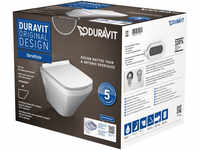 Duravit DuraStyle WC-Set Compact wandhängend rimless Tiefspüler - Weiß...