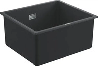 Grohe K700 Komposit Einbausp&uuml;le 457 x 406 mm - Granit Schwarz - 31653AP0