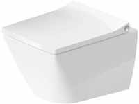 Duravit Viu Wand-WC rimless 365 x 480 mm - Weiß Hochglanz WonderGliss - 25730900001
