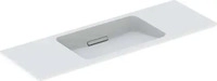 Geberit ONE Waschtisch ohne Hahnloch mit verdecktem &Uuml;berlauf 1200 x 400 mm -...