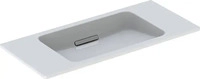Geberit ONE Waschtisch ohne Hahnloch mit verdecktem &Uuml;berlauf 900 x 400 mm -...