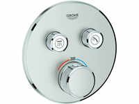 Grohe Grohtherm SmartControl Thermostat mit 2 Absperrventilen Design rund ...