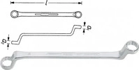 Hazet Doppelringschl&uuml;ssel DIN838 18 x 19 mm - 630-18X19
