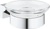 Grohe Essentials Cube Seifenschale mit Halter - Chrom - 40754001