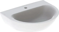 Geberit Renova Waschtisch mit Hahnloch ohne &Uuml;berlauf 600 mm x 480 mm - Wei&szlig;