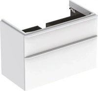 Geberit Smyle Square Waschtischunterschrank 2 Schubladen 884 mm x 470 mm x 617 mm -